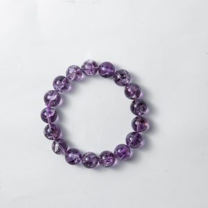 Flash Amethyst Beaded Bracelet