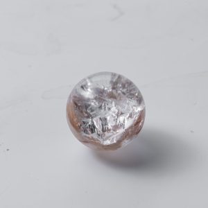 Blush Phantom Single Quartz Bead