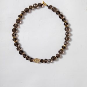Premium Smoky Quartz Necklace