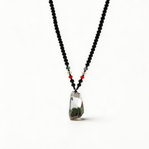Verdant Phantom Tourmaline Necklace